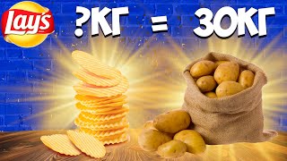 IS IT MORE PROFITABLE TO BUY? 30KG POTATOES IN CHIPS.