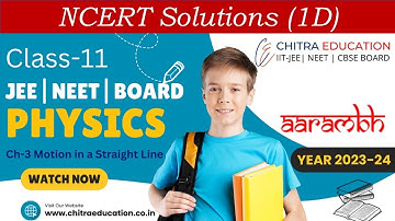 NCERT Exercise 2.13 | Ch-3 Motion in a Straight Line | Class-11 Physics | JEE/ NEET/ BOARD