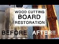 Wood Cutting Board Restoration