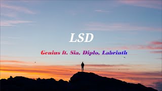Genius ft. Sia, Diplo, Labrinth - LSD  (Lyrics Español/Inglés)