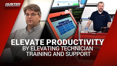 Elevate productivity by elevating technician training and support
