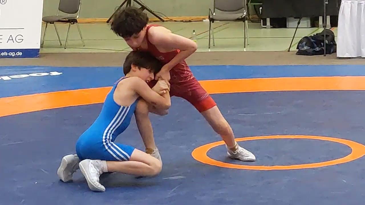 Wrestling / Ringen MDM 2025, Stendal, Freestyle, Jugend B, 41 kg, Bayssaev - Niemann, F 3 + 4
