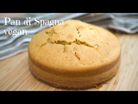 PAN DI SPAGNA SENZA UOVA alto e soffice | facile| VEGAN