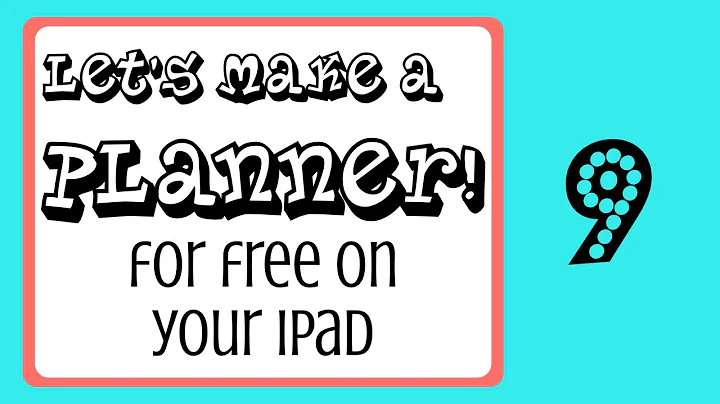 Part 5c Monthly, Create a Digital Planner with Vec...