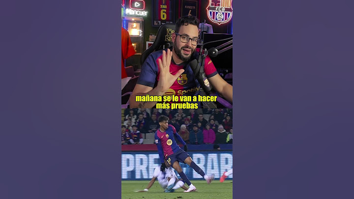 ¿Lesión de Lamine Yamal?#lamineyamal #Barça #lesión #viral #futbol