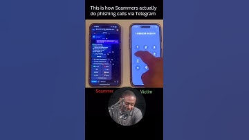 This is how scammers do phishing calls via telegram