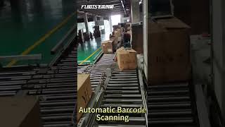 Warehouse Automatic Roller Conveyor System#automation #conveyor