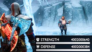 4 BILLION STRENGTH KRATOS - God of War Ragnarok NG+ - ERASING BOSSES - GMGOW PC 4K screenshot 1