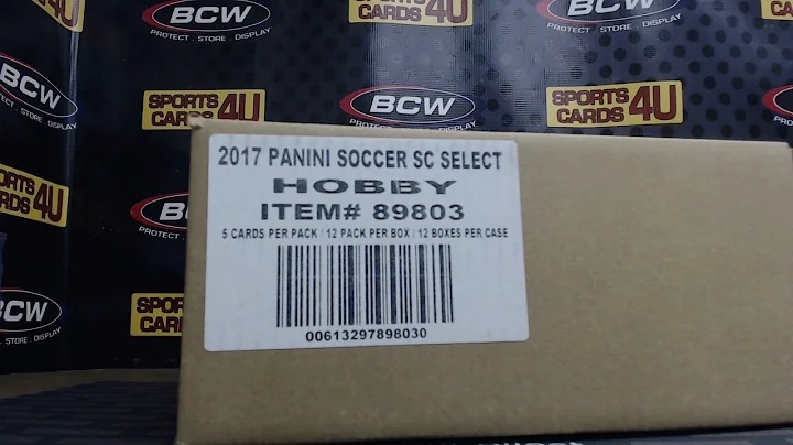 2017-18 Panini Select Soccer 12Box Case Team Break...