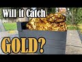 Can A Miniature 3D Printed Gold Cube* Catch Gold? (Gold Prospecting)