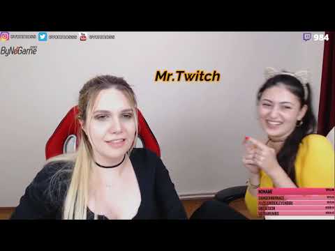 Evonmoss Ve Ecesu Dudak Dudağa Öpüşüyor [Twitch Edits 1]