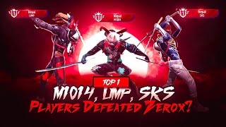 Zerox FF Vs Top 1 M1014, UMP & SKS Player😳🔥