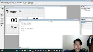 Membuat Timer penghitung mundur menggunakan VB.6