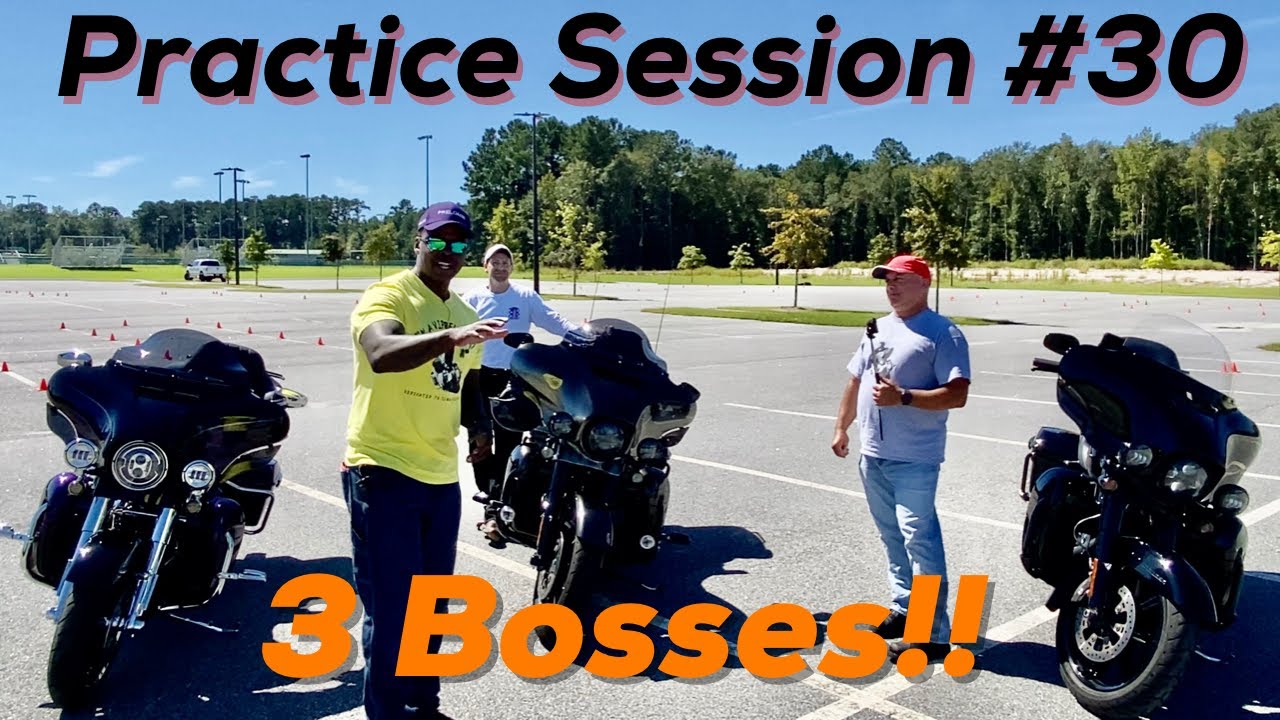 Practice Session 30 Advanced Slow Speed Motorcycle Riding Skills
