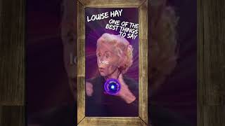Louise Hay  #mindset #clarity #loveYour Words Shape Your Reality  #louisehay #positivity