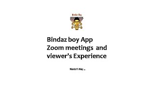 Bindaz boy app for zoom meeting registration |bindazboy|Tamil|Spiritual