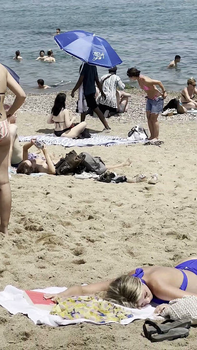 🇪🇸 Nice day at Barcelona beach Spain