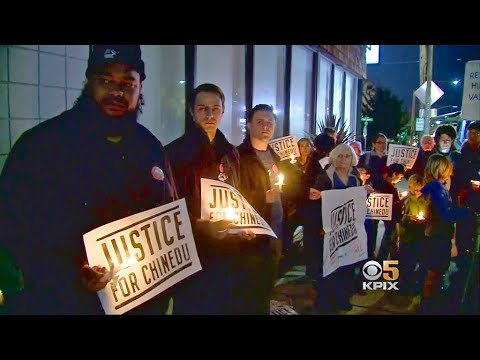 Demonstrators Protest San Mateo County DA Decision Not to Prosecute Deputies for Taser Death - YouTube