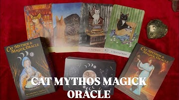 Cat Mythos & Magick Oracle |⭐️New Release⭐️| Full Flip Through
