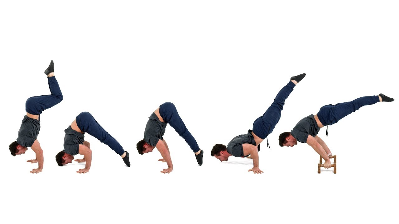 plancheta Descent From Handstand Variations