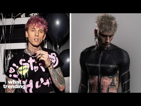 Mgk Shows Off New Tattoo Covering Entire Upper Body