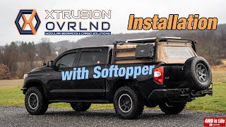 Xtrusion Overland Bed Rack Installation - over Softopper screenshot 4