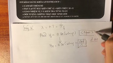 Vu Tuan Anh   Live 24］Giao thoa sóng cơ   phần 1