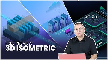 How to use Isometric 3D in PowerPoint: Free Preview