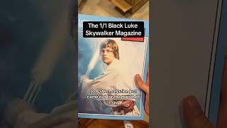 The 1 of 1 Black Label PSA Luke Skywalker Magazine! #starwars