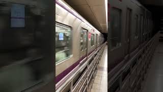 Osaka Metro谷町線30000系3編成大日行き到着シーン