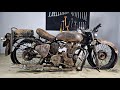 Old bullet full restoration  royal enfield old bullet restored and modified