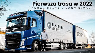 Volvo FH4 w tandemie z wózkiem, czyli moja nowa robota || #truckerslifestyle s07cz.1 #Artdrive (140)