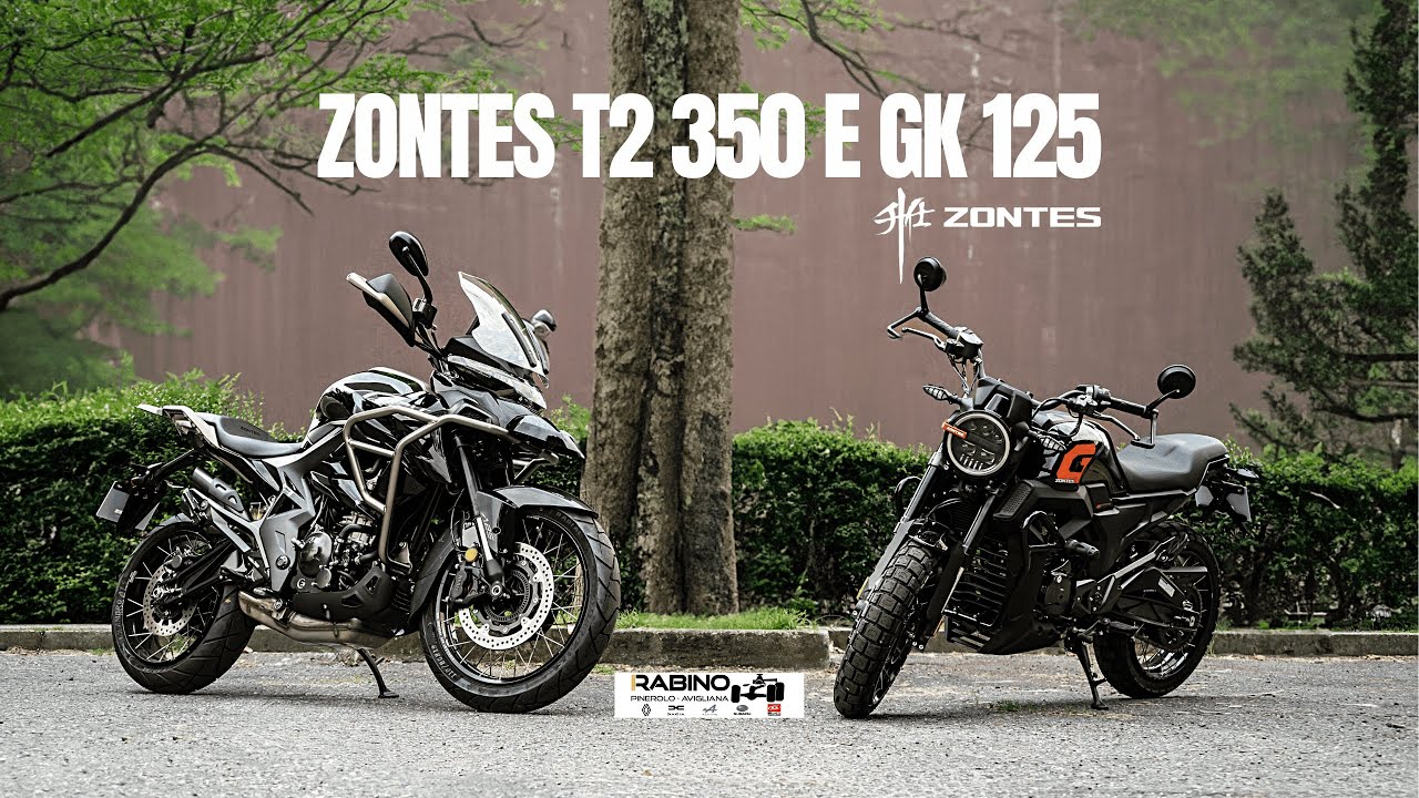 Vediamo insieme i dettagli tecnici di Zontes T2 350 e GK 125