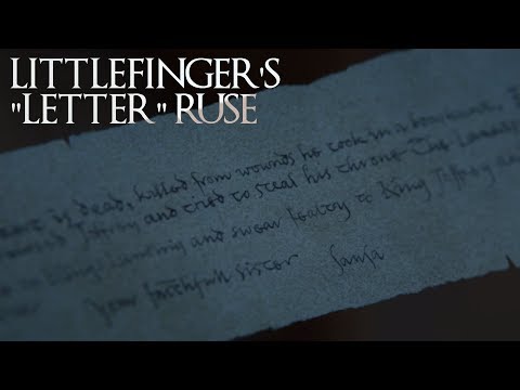 Littlefinger's "Letter" Ruse