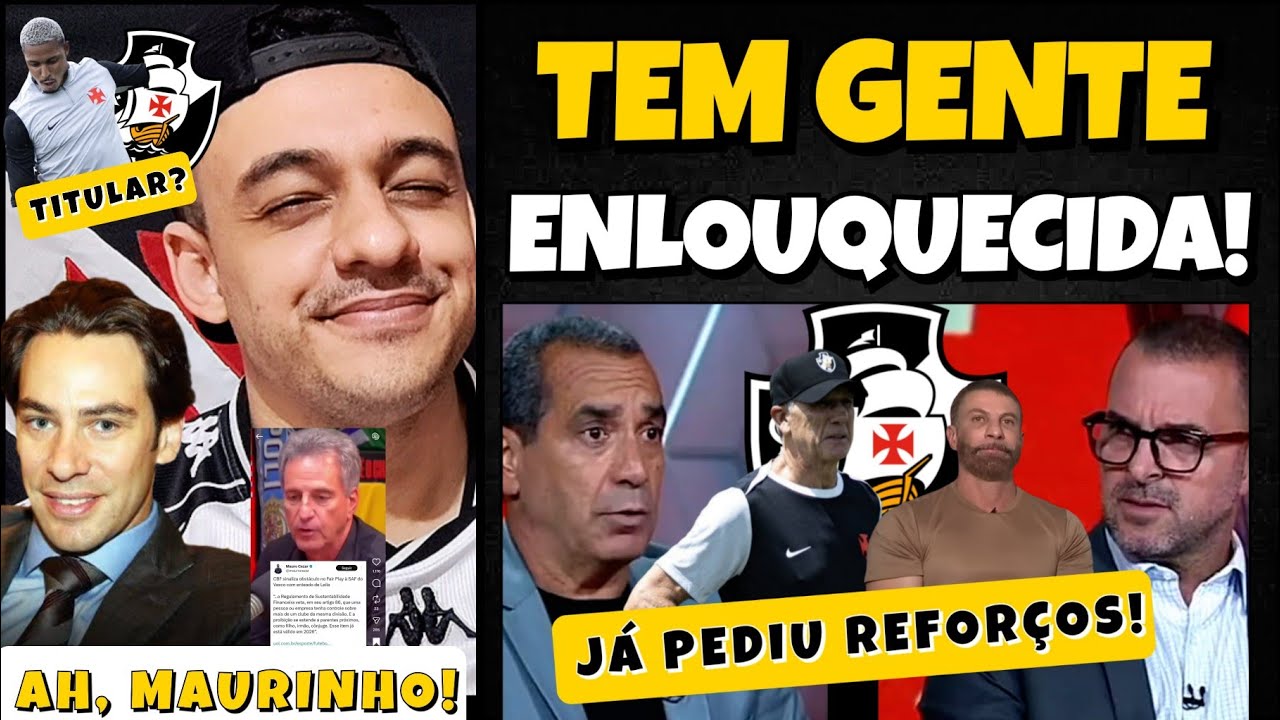 MAURINHO E SUA JUSTIÇA SELETIVA! ENLOUQUECIDO COM LAMACCHIA NO VASCO|RENATO GAÚCHO JÁ PEDIU REFORÇOS