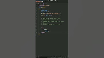 C program to Count Numbers || C language #shorts #short #codecoding #recursion #codecoding #new