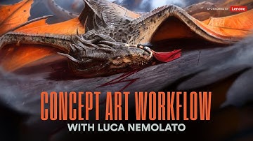 Concept Art Workflow with Luca Nemolato