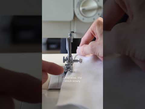 Serging on a
