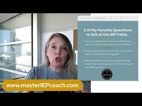 3 of My Favorite IEP Questions to Ask During the Meeting