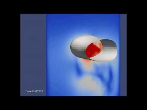 OpenFOAM, VOF volume of fluid, ascending bubble