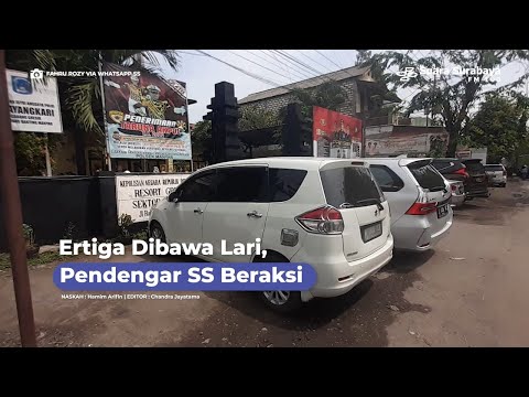 Ertiga Dibawa Lari, Pendengar SS Beraksi