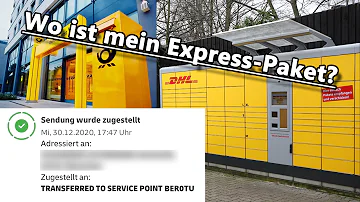 Wo finde ich die DHL Express Nummer?