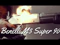 【射撃】ベネリＭ３スーパー９０クローム で スラッグ射撃！昔所持していた美しいショットガン！