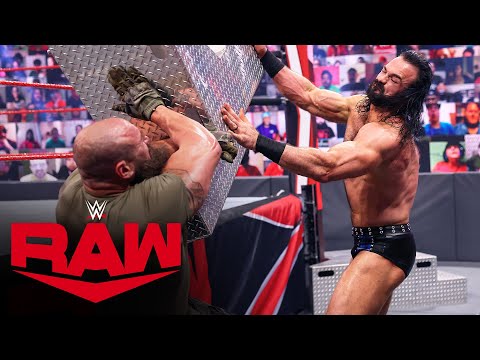 Drew McIntyre vs. Braun Strowman vs. Randy Orton – Triple Threat Match: Raw, April 12, 2021