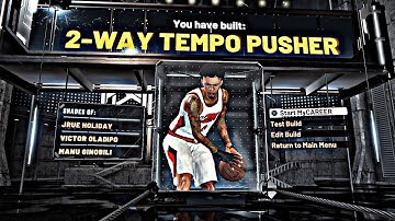2 WAY TEMPO PUSHER IN NBA 2K21!! THE RAREST BUILD NOBODY KNOWS ABOUT!!