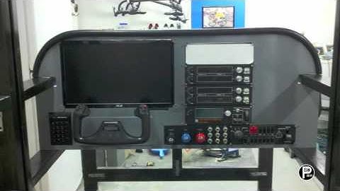 Homebuilt Cessna 172 Flight Simulator Cockpit Construction Video FSX