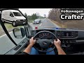 2021 volkswagen crafter 20 tdi at  pov test drive