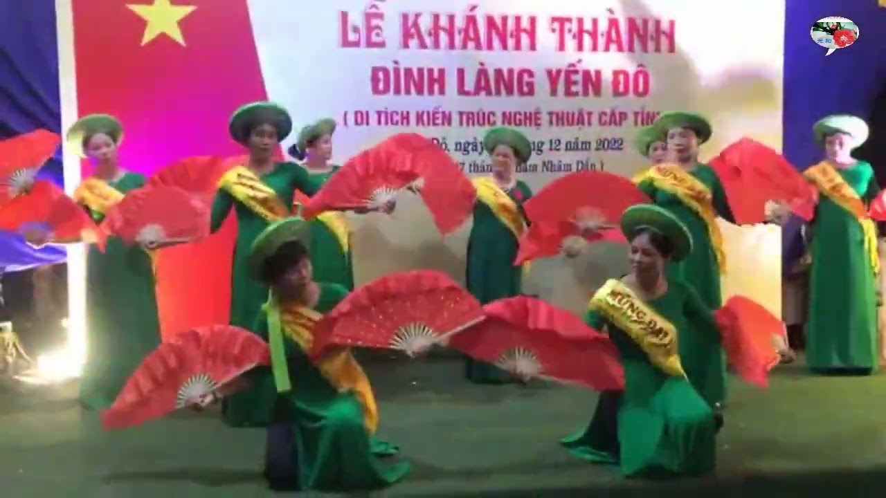 Múa Văn: MỪNG HỘI LÀNG YẾN ĐÔ- SL: Quang Hòa- Giọng hát: CS Thanh Bình- Múa CLB VN Yến Đô