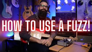 HOW TO Use A FUZZ Like The PROS! Featuring The OCE Pedals WRENCH And ThorpyFX The Dane!