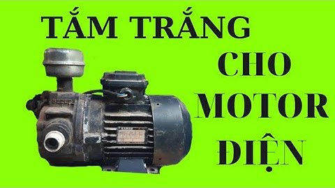 TẮM TRẮNG CHO MOTOR BỊ NGẬP NƯỚC (white bath for the  motorbike is flooded)